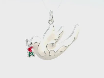 Graceful Peace Dove Pendant