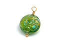 Vintage | Iridescent Bubble Lampwork Glass Pendant | LINK, design your own