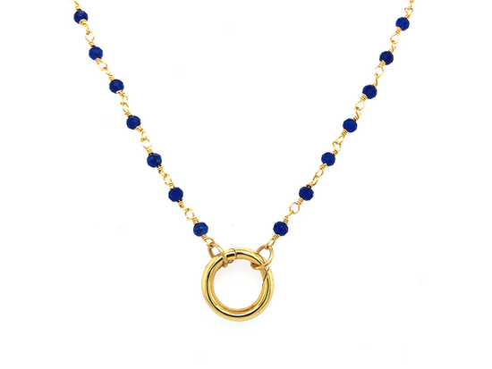 Blue Chalcedony Rosary Chain