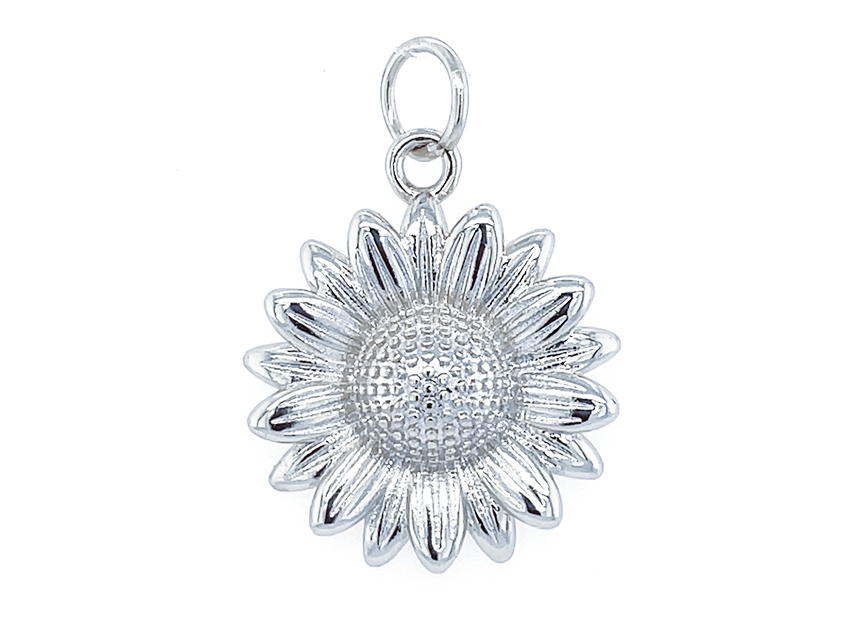 20 Bulk Little Daisy Flower Charms Daisy Charms With White And