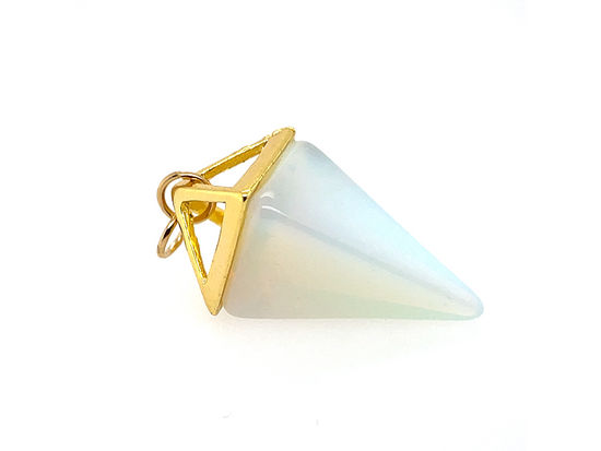 Load image into Gallery viewer, Treasure Box | Opalite Spike Pendant
