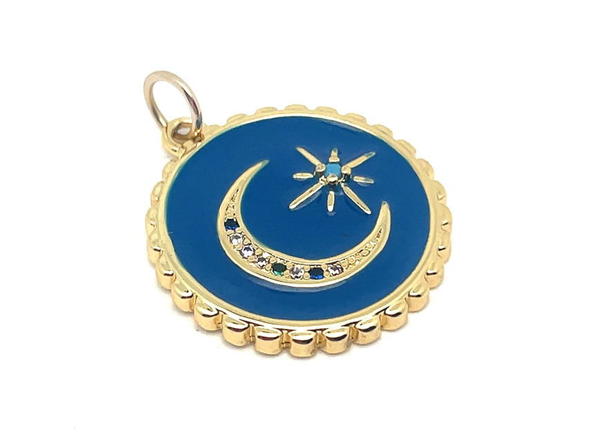 Load image into Gallery viewer, Blue Moon Pendant
