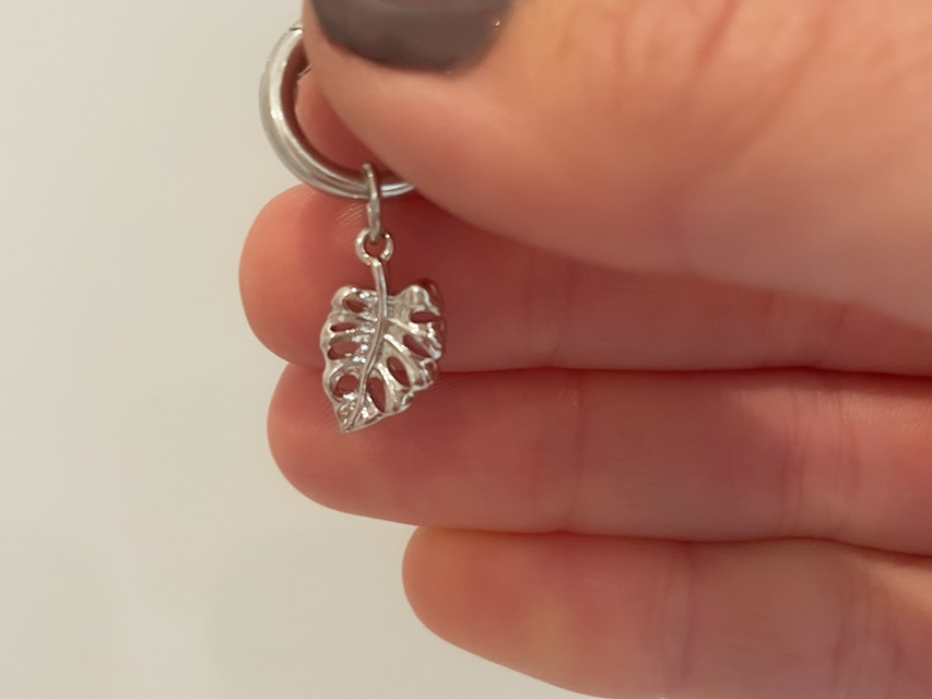 Gold-Filled Leaf Shaped Charm Necklaces