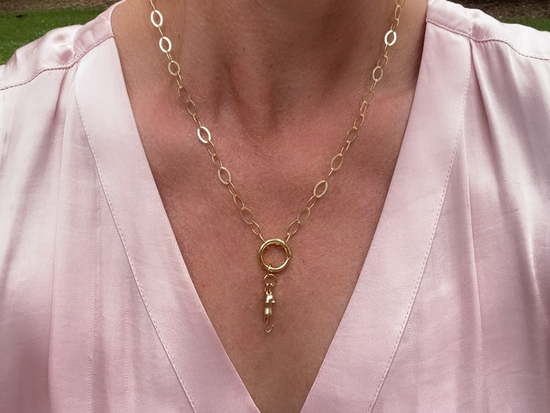 LINK Necklaces | Elegant and Fun Gold Cat Pendant