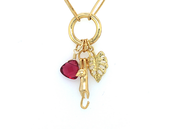 LINK Necklaces | Elegant and Fun Gold Cat Pendant