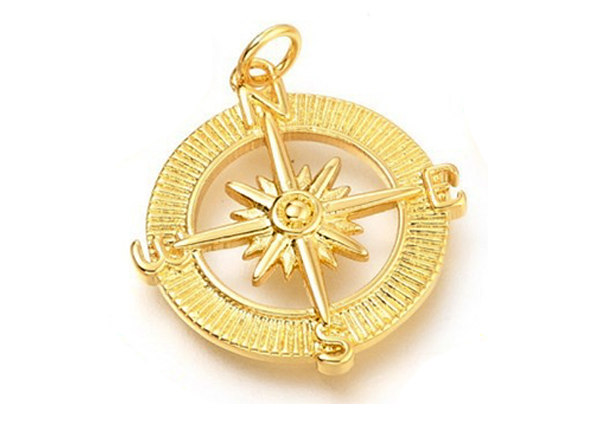 Sparkling Green Compass Star Set