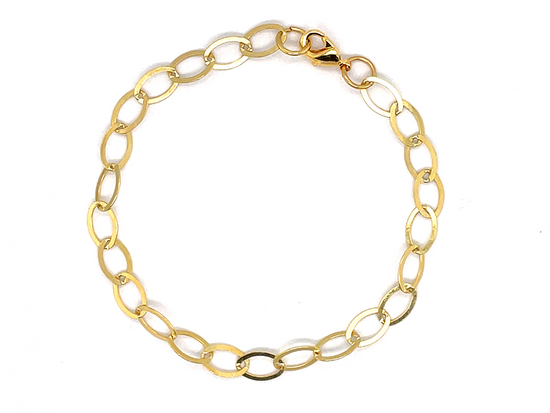 Almond Chain Bracelet
