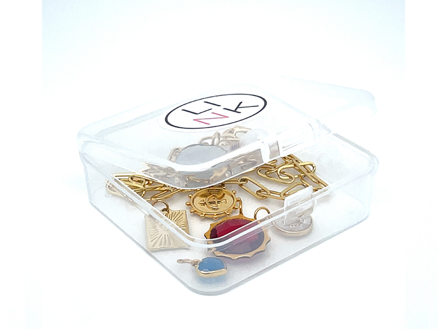 Jewelry Storage Box  LINK Necklaces, design your own charm necklace
