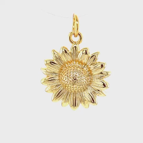 Load and play video in Gallery viewer, Sunflower Pendant
